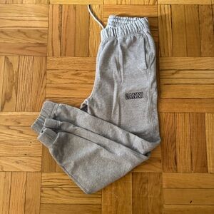 GANNI Gray Jogger Pants
